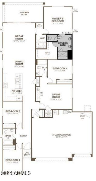 Lot 166 configuration