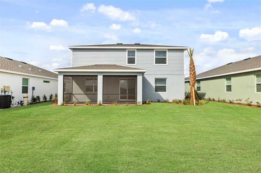Exterior details and patio area of a home in Rye Ranch: Executive Homes, Parrish (Image 3).