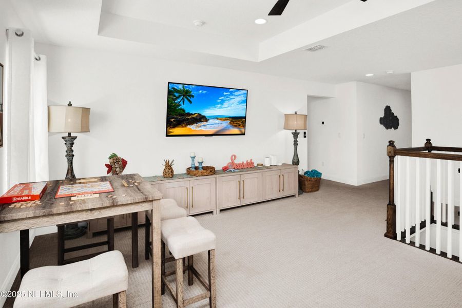 Furnished interior view inside a new home in Seaside Vista, St. Augustine (Image 39). Furnished interior view inside a new home in Seaside Vista, St. Augustine (Image 39).