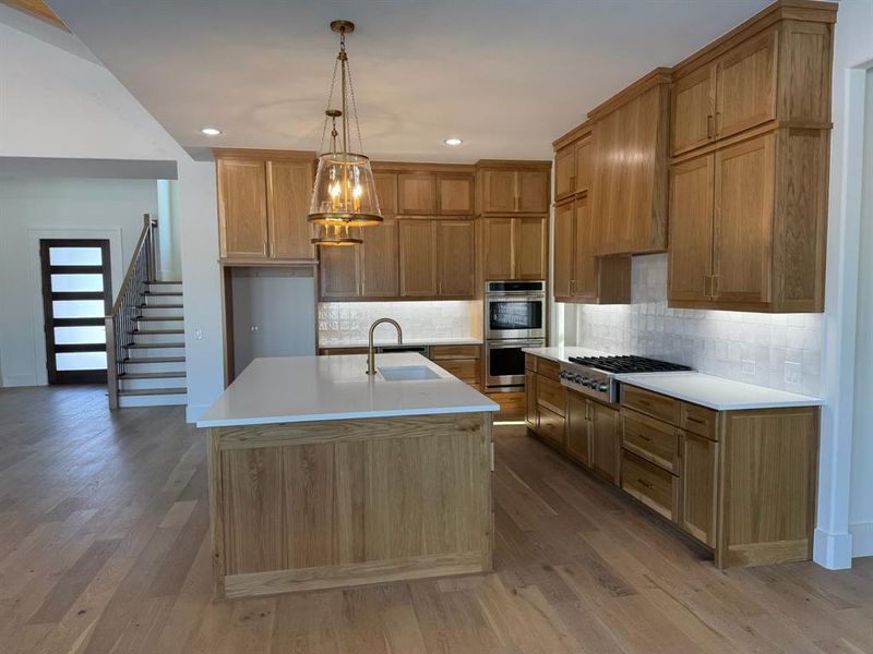 Furnished interior view inside a new home in , Gunter (Image 9).