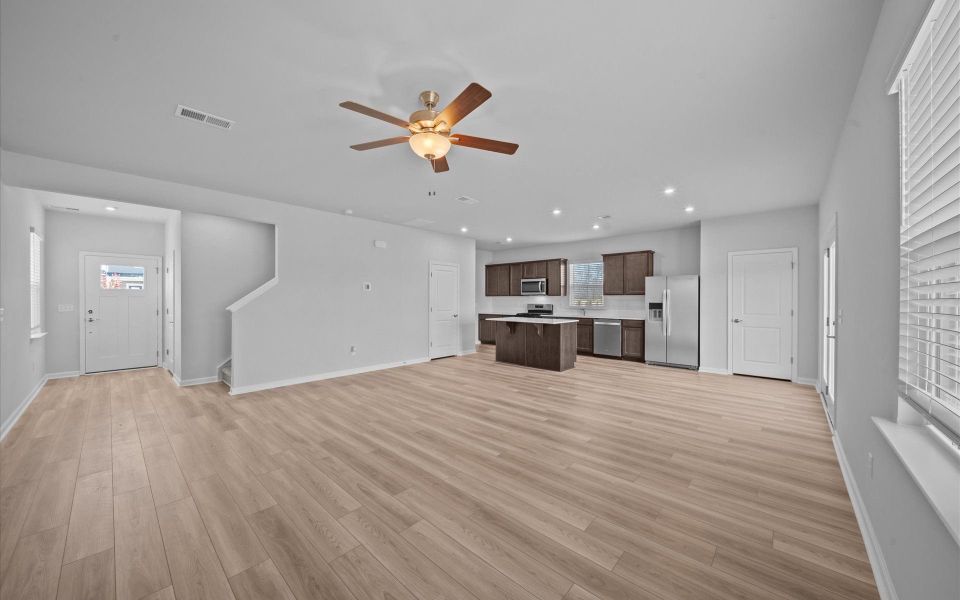 Spacious, unfurnished interior of a new home in Crestview, Spartanburg (Image 13). Spacious, unfurnished interior of a new home in Crestview, Spartanburg (Image 13).