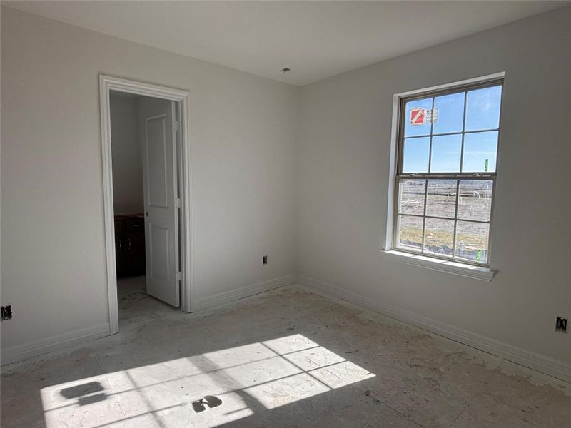 Actual progress of the home.