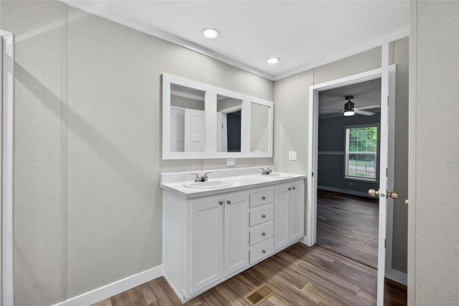 Furnished interior view inside a new home in , Loganville (Image 9).