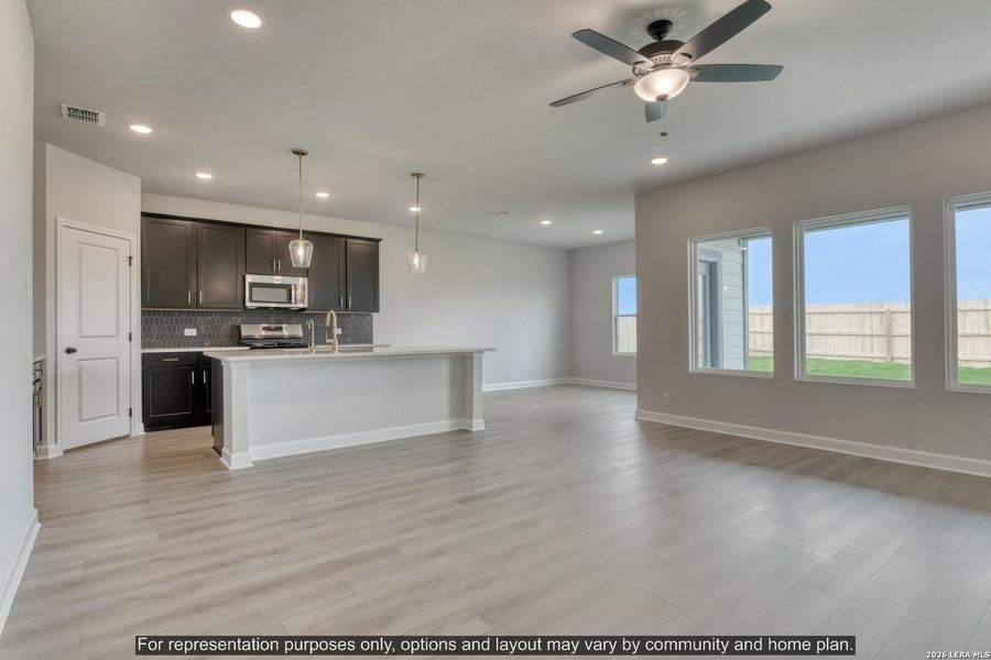 Spacious, unfurnished interior of a new home in The Wilder, Adkins (Image 13).