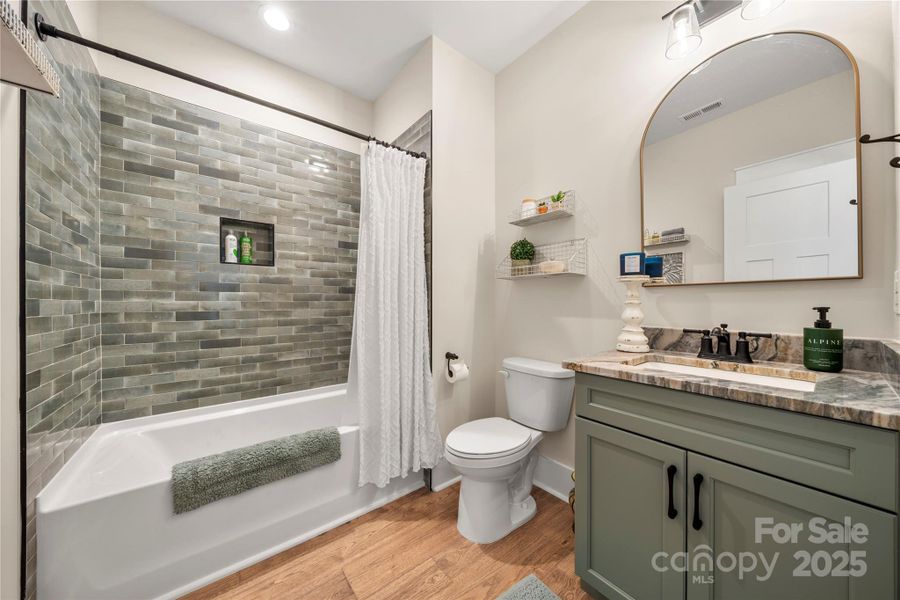 Furnished interior view inside a new home in , Clover (Image 7).