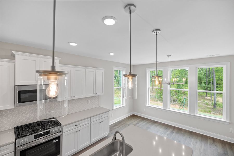 Representative furnished interior of a home built from the The Chandler by RobuckHomes in Baylee Ridge, Selma (Image 121).