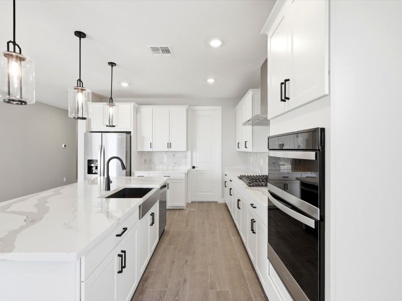 Furnished interior view inside a new home in Abel Ranch Reserve Series, Goodyear (Image 6).