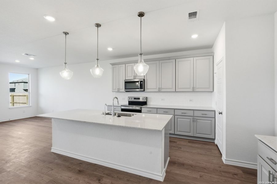 Furnished interior view inside a new home in Dove Song, Marion (Image 3).