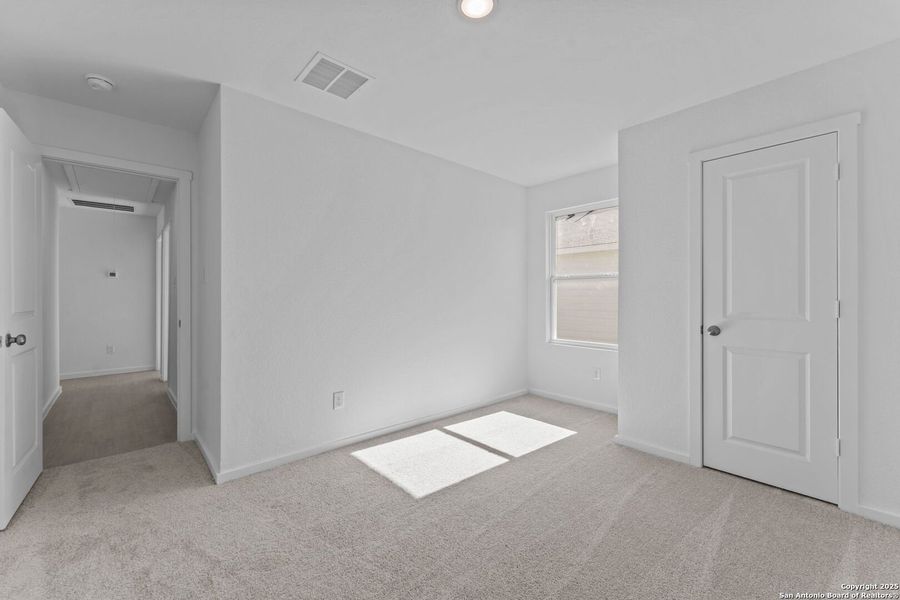 Spacious, unfurnished interior of a new home in Randolph Crossing: Cottage Collection, Converse (Image 16). Spacious, unfurnished interior of a new home in Randolph Crossing: Cottage Collection, Converse (Image 16).