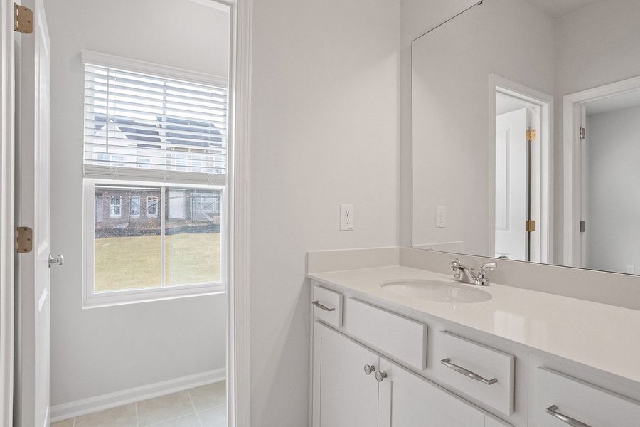 Furnished interior view inside a new home in Renaissance at White Oak, Garner (Image 12).