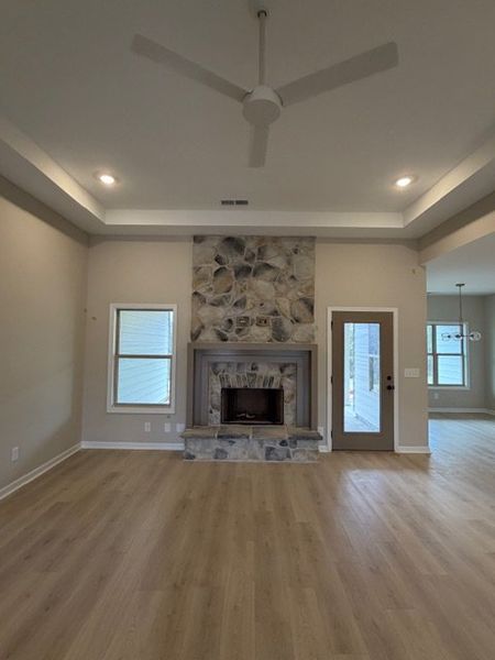 Spacious, unfurnished interior of a new home in Blackwelder Bluff, Bowdon (Image 11).