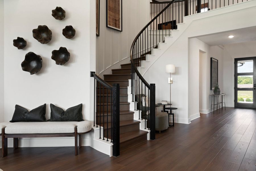 Furnished interior view inside a new home in Lagos Reserve, Manor (Image 6).