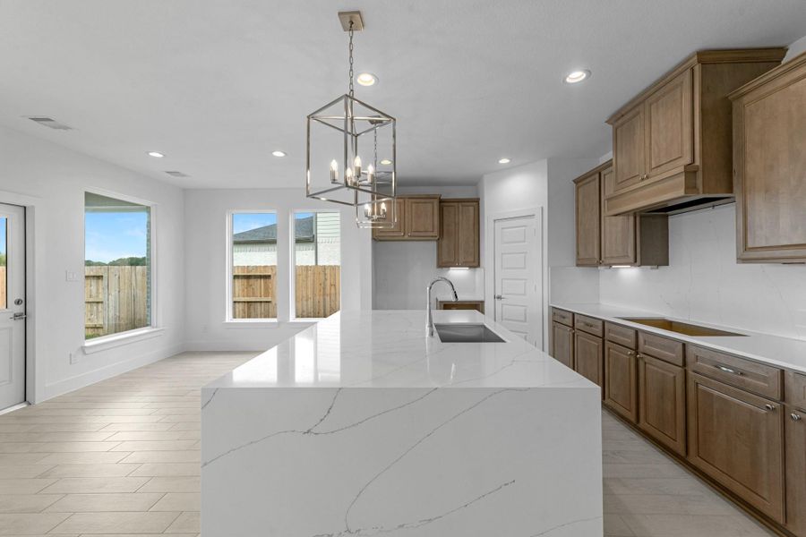Furnished interior view inside a new home in Briarwood Crossing, Rosenberg (Image 7).
