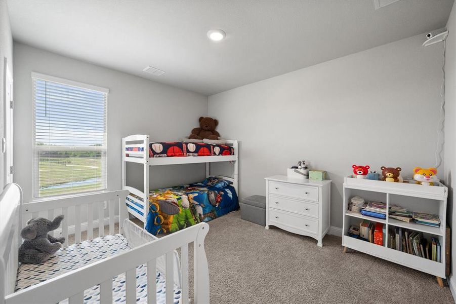 Furnished interior view inside a new home in Dove Creek, Midlothian (Image 24).