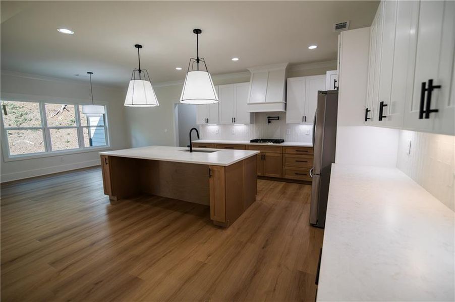 Furnished interior view inside a new home in , Clermont (Image 17).
