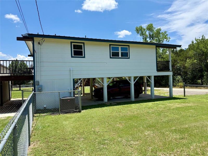 Exterior details and patio area of a home in , Whitney (Image 18).