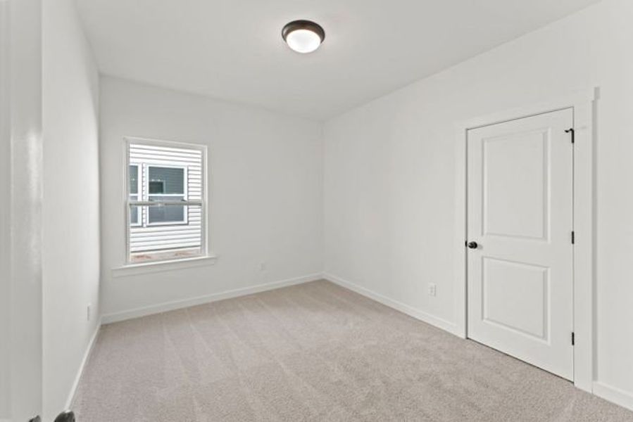 Representative unfurnished interior of a home built from the Bayside by True Homes in Whispering Hills, Locust (Image 13).