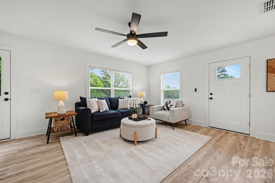 Furnished interior view inside a new home in , Kannapolis (Image 5).