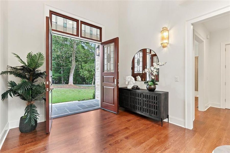 Furnished interior view inside a new home in , Sandy Springs (Image 8).