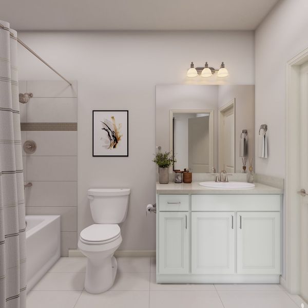 Representative furnished interior of a home built from the F by Tri Pointe Homes in Candelas Townhomes, Arvada (Image 15). Representative furnished interior of a home built from the F by Tri Pointe Homes in Candelas Townhomes, Arvada (Image 15).