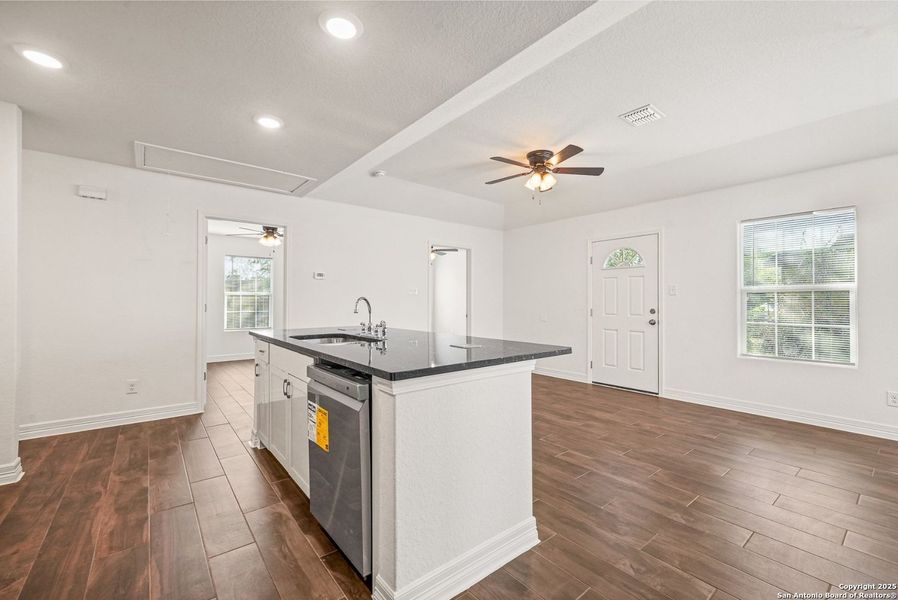 Furnished interior view inside a new home in , San Antonio (Image 9).