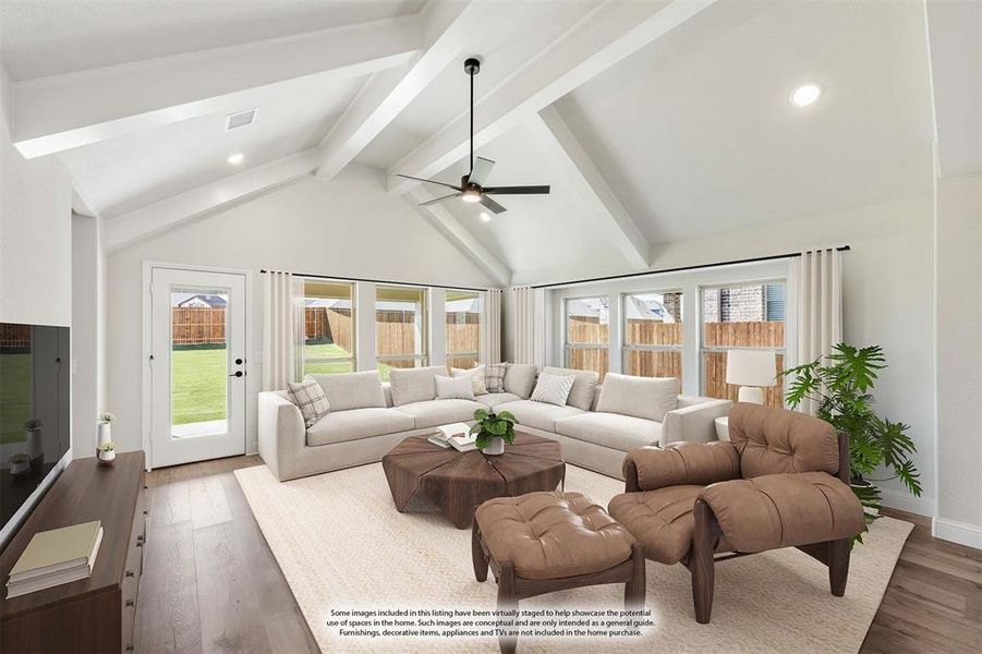 Furnished interior view inside a new home in Hampton Park, Glenn Heights (Image 9). Furnished interior view inside a new home in Hampton Park, Glenn Heights (Image 9).