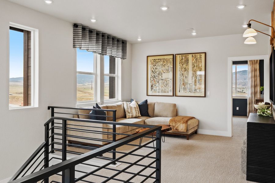 Representative furnished interior of a home built from the 3 by Trumark Homes in Trumark Homes at Sterling Ranch, Littleton (Image 28).