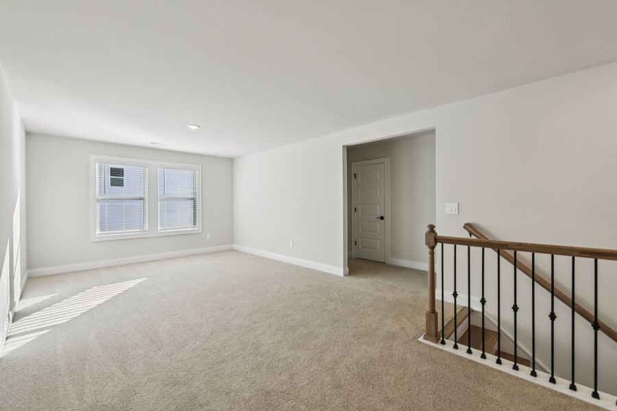 Spacious, unfurnished interior of a new home in Vines at Mill Creek - Legacy Series, Braselton (Image 18). Spacious, unfurnished interior of a new home in Vines at Mill Creek - Legacy Series, Braselton (Image 18).