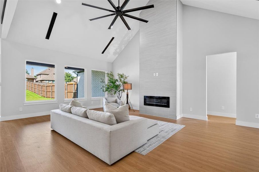 Furnished interior view inside a new home in , Forney (Image 5).