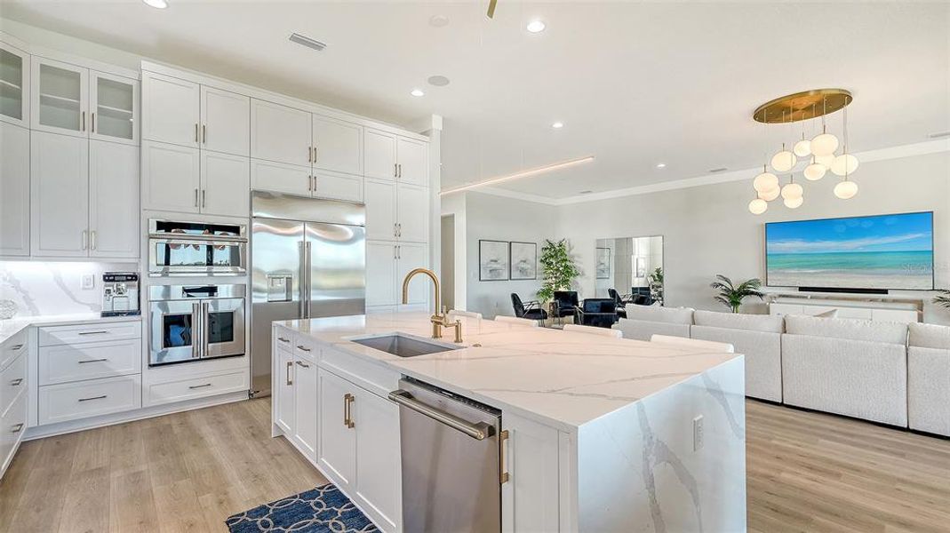 Furnished interior view inside a new home in , Sarasota (Image 5).