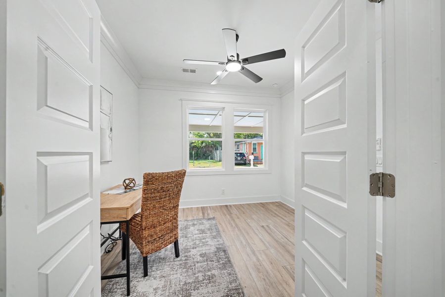 Furnished interior view inside a new home in , North Charleston (Image 16). Furnished interior view inside a new home in , North Charleston (Image 16).