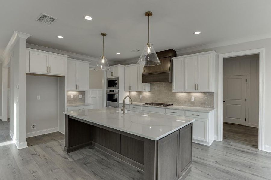 Furnished interior view inside a new home in , Buford (Image 15).