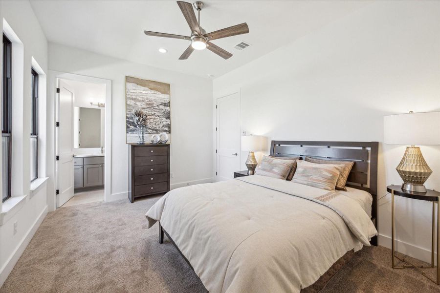 1 (of 3) Secondary Bedroom with ensuite Bath. 1 (of 3) Secondary Bedroom with ensuite Bath.