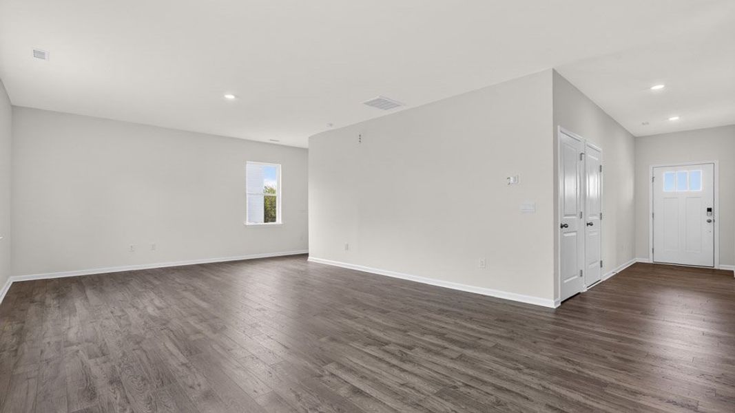 Spacious, unfurnished interior of a new home in The Landing at Winston Pointe, Clayton (Image 19).