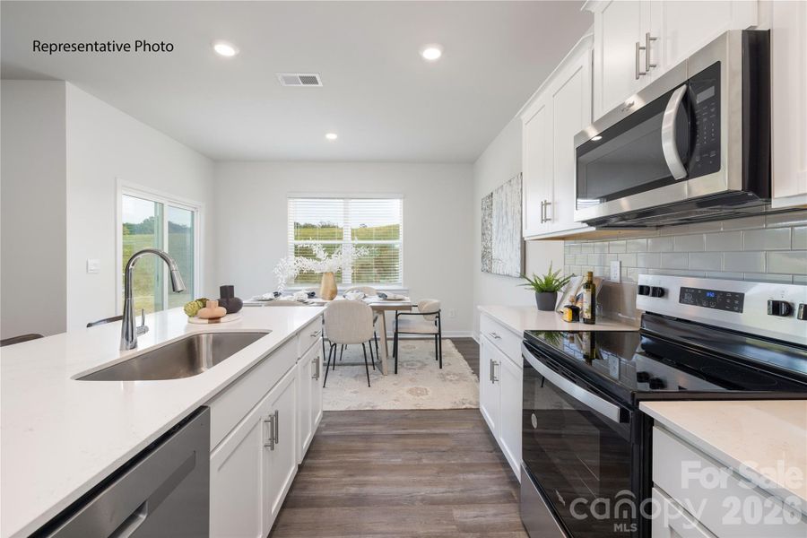 Furnished interior view inside a new home in Silverstein, Salisbury (Image 11).