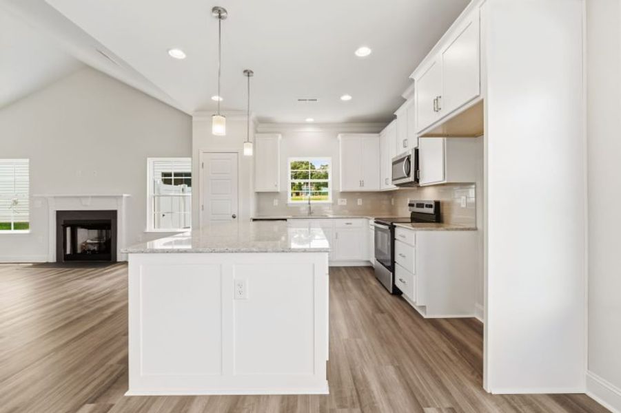 Furnished interior view inside a new home in Sullivans Reserve, Walkertown (Image 9).