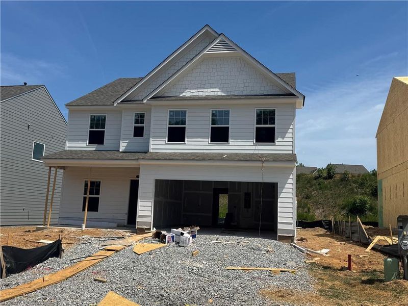 In-progress construction of a new home in The Reserve at Willow Oaks, Canton, GA (Image 20).