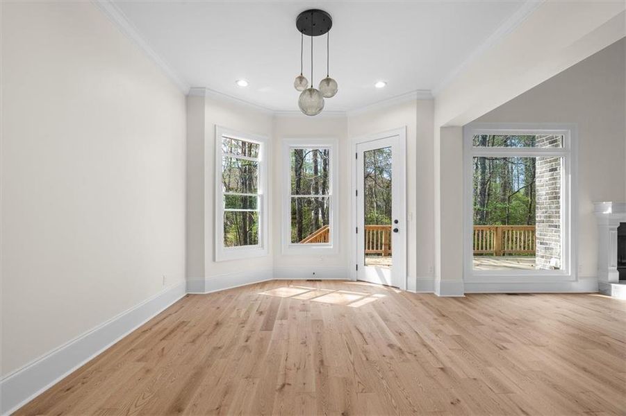 Spacious, unfurnished interior of a new home in Brookmont, Douglasville (Image 46).