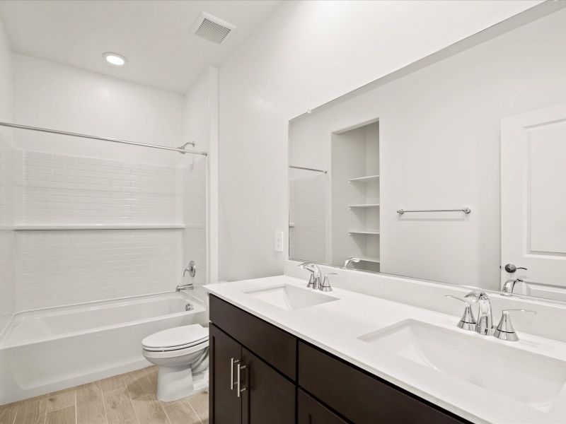 Furnished interior view inside a new home in Las Patrias at Star Valley Phase III - Premier Series, Tucson (Image 5).