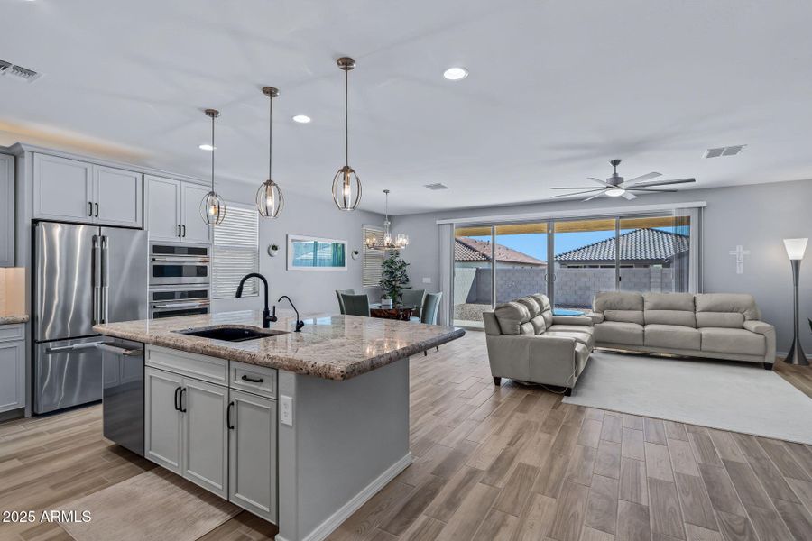 Kitchen and Great Room