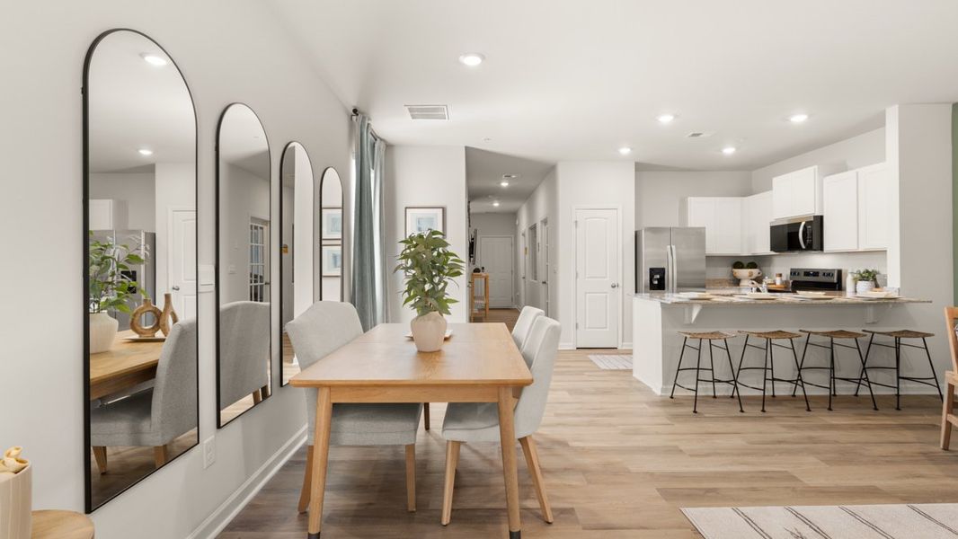 Representative furnished interior of a home built from the Pearson II by D.R. Horton in Roseleigh Park, Douglasville (Image 10).