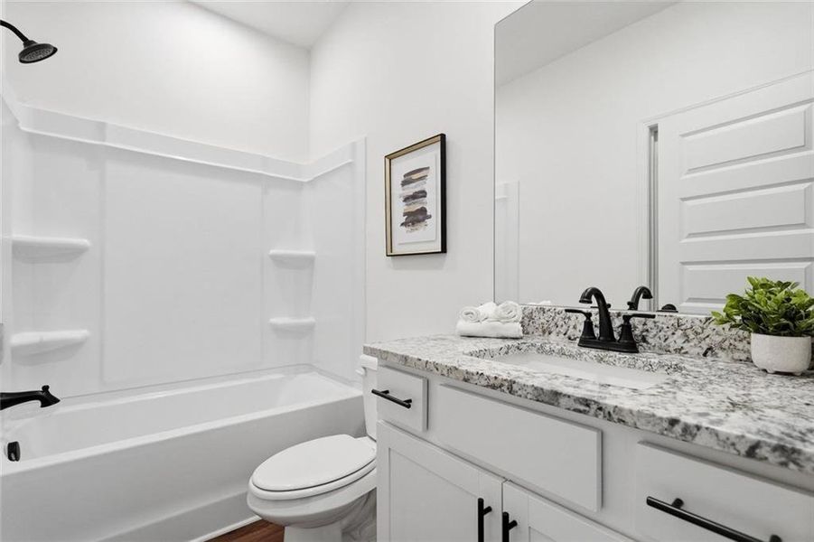 Furnished interior view inside a new home in , Mansfield (Image 22).