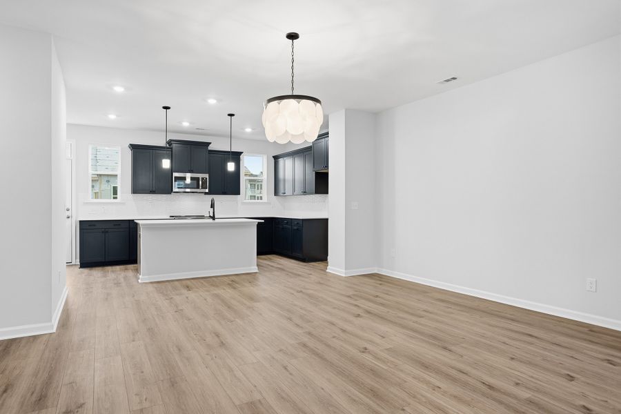 Spacious, unfurnished interior of a new home in Renaissance at White Oak, Garner (Image 25).