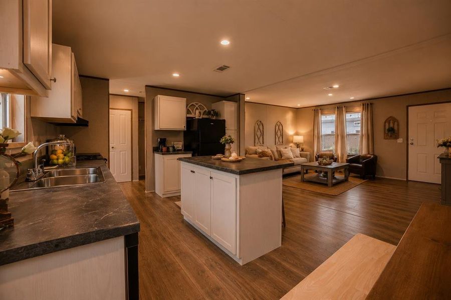 Furnished interior view inside a new home in , Azle (Image 4).