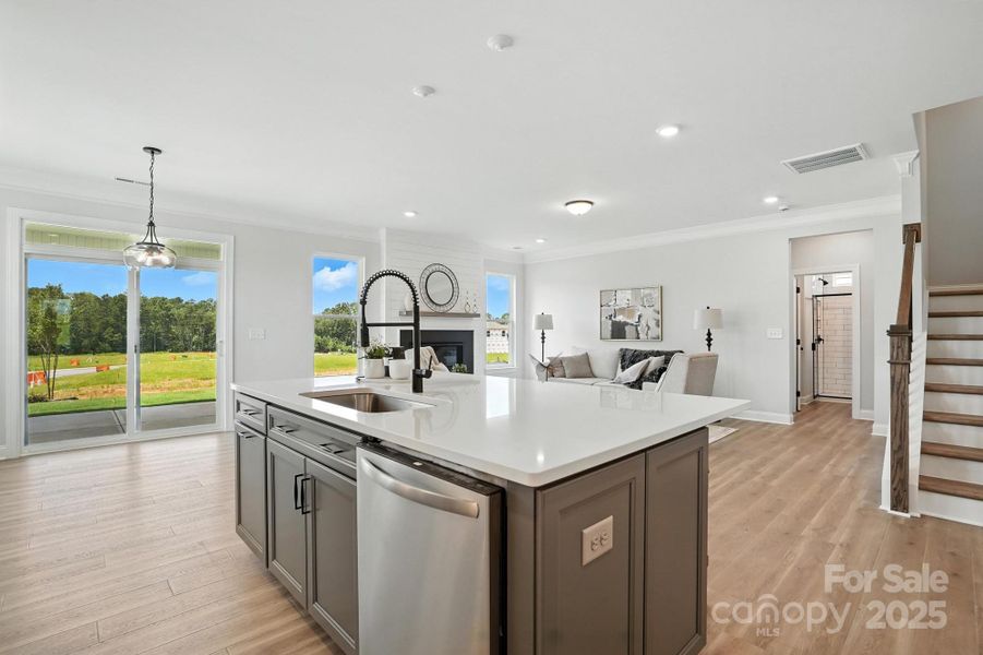 Furnished interior view inside a new home in , Sherrills Ford (Image 12). Furnished interior view inside a new home in , Sherrills Ford (Image 12).