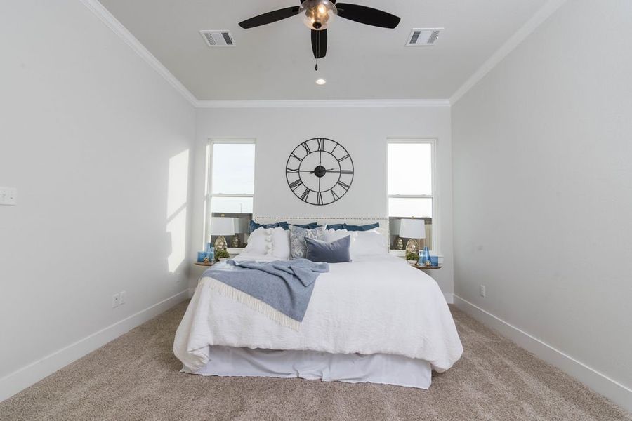 Representative furnished interior of a home built from the The Lydia by Reece Homes in Harvest Meadows, Bryan (Image 15).