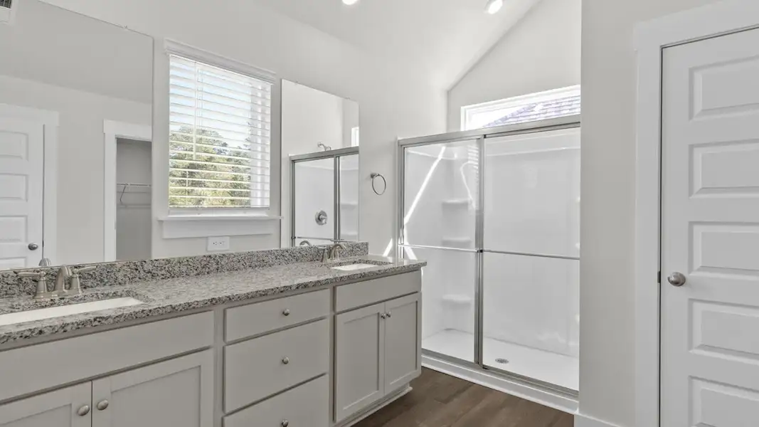 Furnished interior view inside a new home in The Highlands at Cedar Hill Landing, Navassa (Image 11).