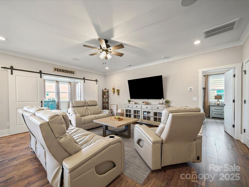 Furnished interior view inside a new home in Tillery Tradition, Mount Gilead (Image 25).