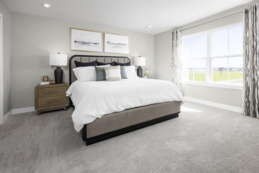 Representative furnished interior of a home built from the Dawson by Ryan Homes in Lake Mattie Preserve Single-Family, Auburndale (Image 14). Representative furnished interior of a home built from the Dawson by Ryan Homes in Lake Mattie Preserve Single-Family, Auburndale (Image 14).