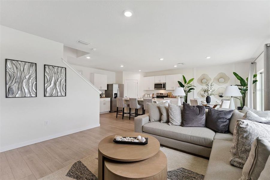 Furnished interior view inside a new home in , St. Cloud (Image 12).